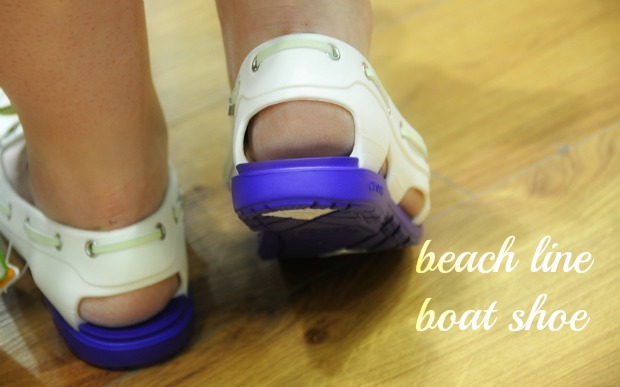 beach line boat shoe white22